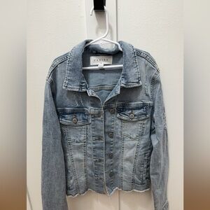 Worn once, Eunina Jacket. Super cute, fitted and frayed bottom.